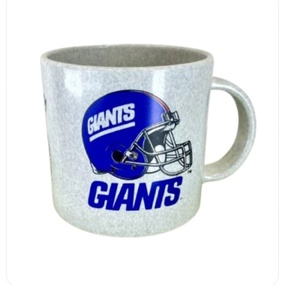 Vintage New York Giants 14 oz Betras NFL Plastic Coffee Super Jumbo Cup Mug USA